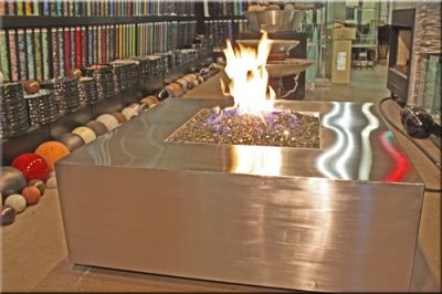 Stainless Steel Fire Table