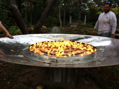 Propane burners for fireplace and fire pits, Fire Glass, Fireglass