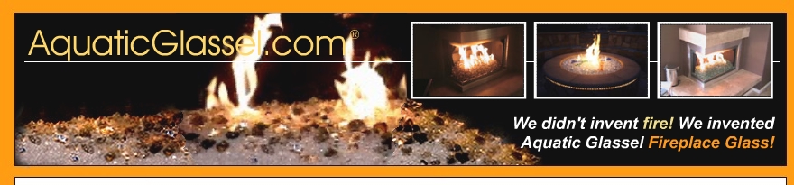 Moderustic Aquatic Glassel Fireplace Glass Rocks Propane Fireplaces