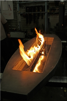 custom Fire Pit Pan and Burners
